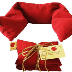Hot Cherry - Red Denim Neck Wrap