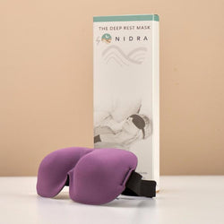 Nidra Deep Rest Purple Eye Mask