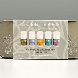 Mindful Minis Tin Balm Sticks - Scentered Aromatherapy