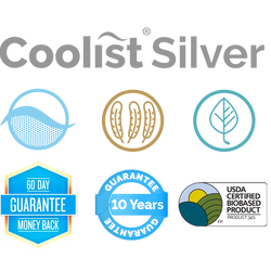 Coolist® Silver Medium-Firm Support
